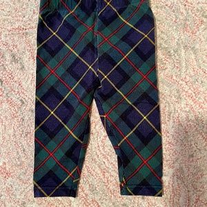 Ralph Lauren plaid baby leggings